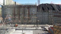 ONEOK Field Basement Wall and foundation Going In