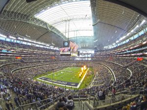 Cowboys Stadium Interior Bowl Photo Day Game