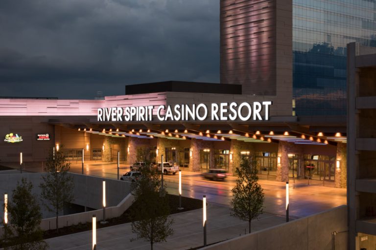 river spirit casino floor map