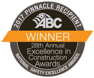 A culture of safety: 2017 Pinnacle Recipient Badge