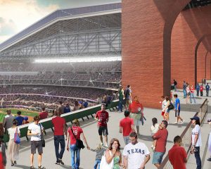 Globe Life Field - New Home of the Texas Rangers Rendering