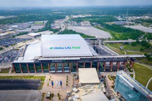 Aerial image of Globe Life Field