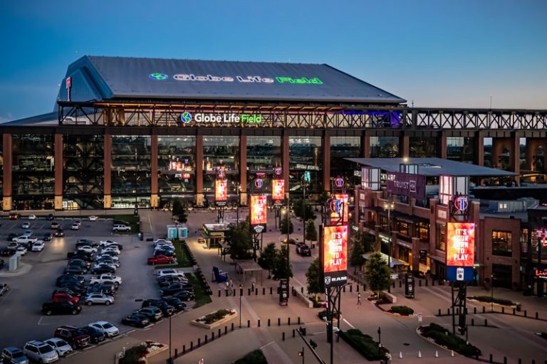 Globe Life Field Wins Build America Award Manhattan Construction Company