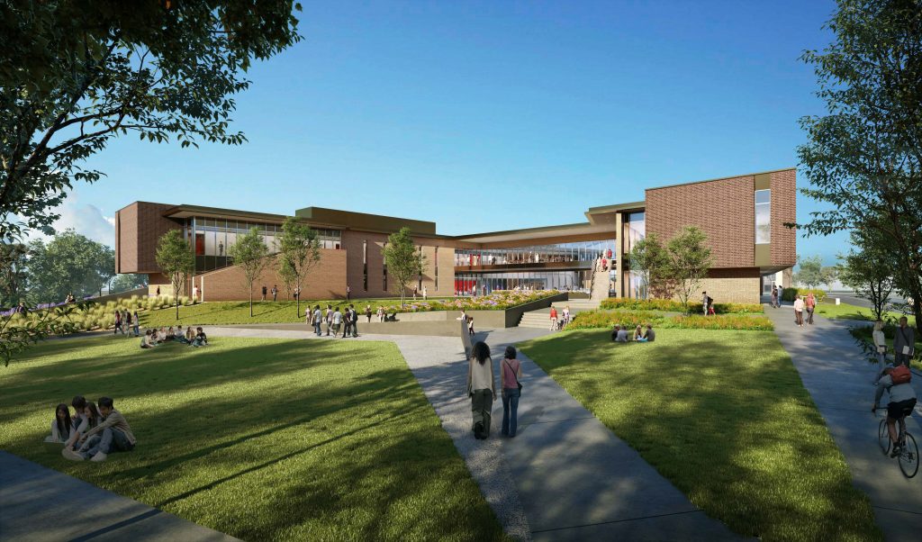 Rendering of the Dallas College Brookhaven project