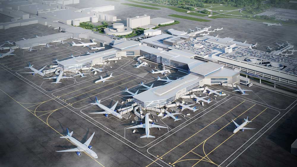 United Airlines Terminal B Transformation - Manhattan Construction