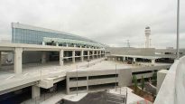 View of parking garage at Atlanta Airport