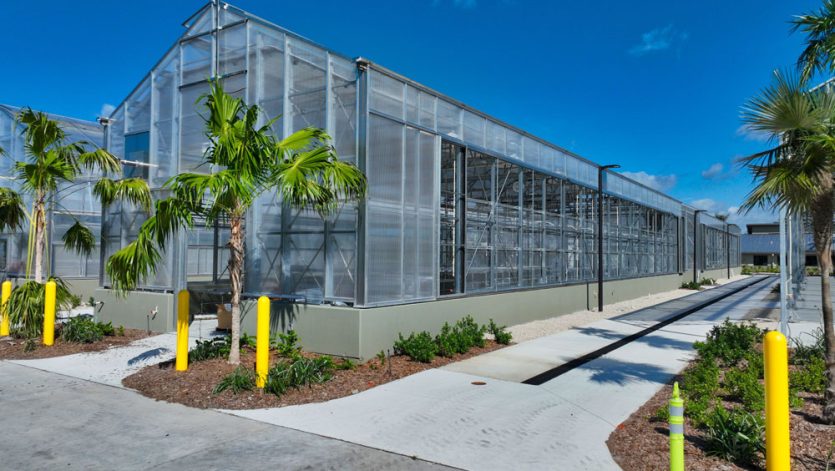 Naples Botanical Garden greenhouse