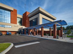 Judicial Center Exterior Covered Canopy