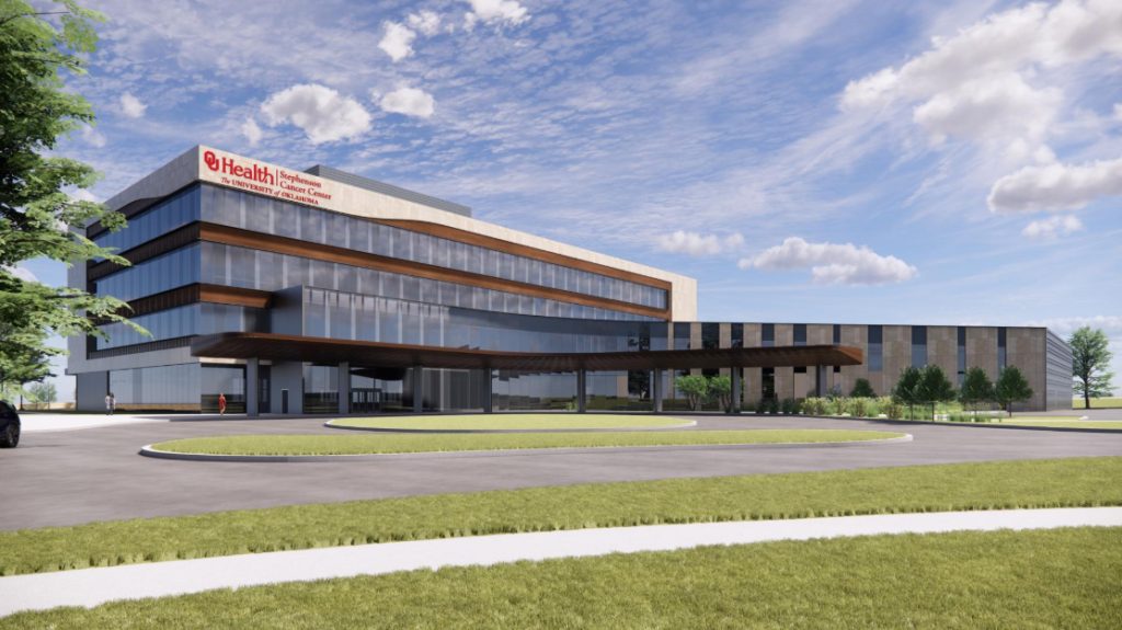 OU Stephenson Cancer Center Rendering