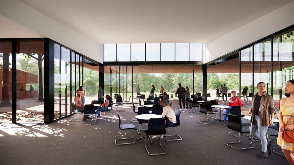 Philbrook Museum of Art Tandy Pavilion Rendering credit: Narrate Design