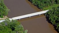 County Road NS 469 the Neosho River