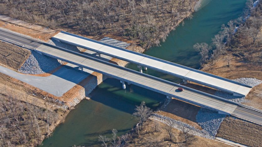 Illinois River Bridge on State Highway 59