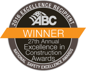 ABC Safety Excellence Winner badge
